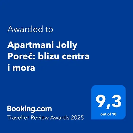 Apartmán Jolly Porec: Blizu Centra I Mora Poreč